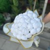 beyaz şakayık buketi