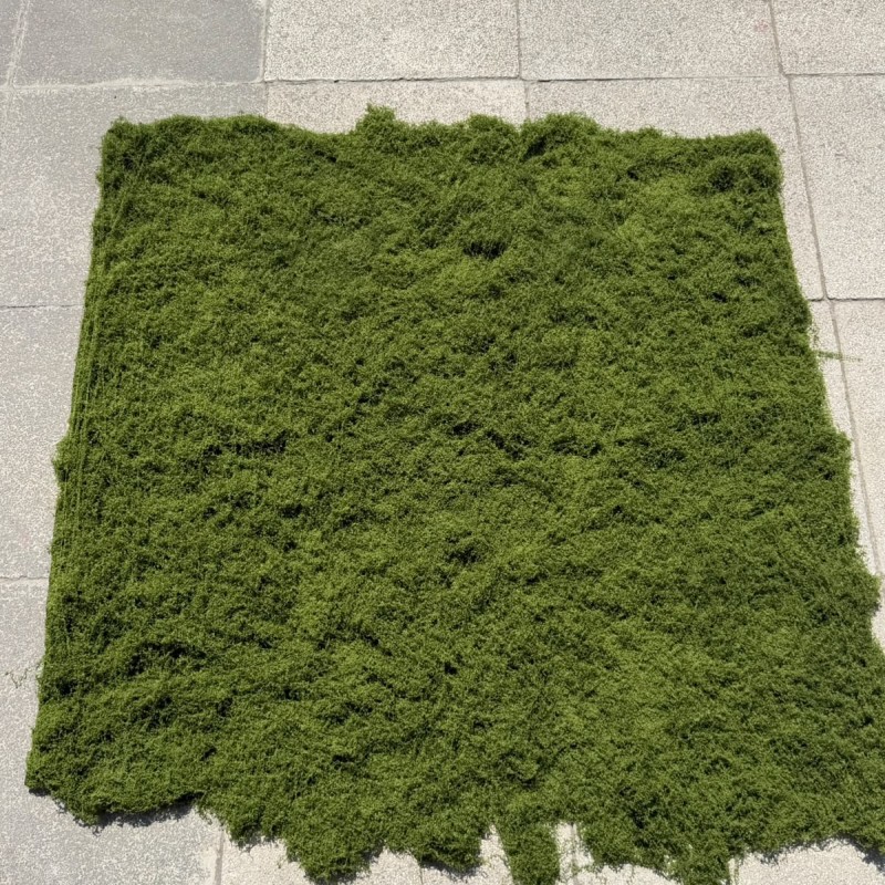 yosun halı 100 cm 100 cm